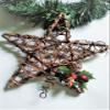 Wood Christmas Tree Star in Choice of Large or Small view 3