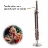Cyrank Basson Model Ornament, Mini Wood Musical Instrument Model 17cm Basson Display Ornament with Stand and Case Miniature Musical Replica Decoration view 4