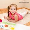 36x24 Inch Extra Large Silicone Table Protector Craft Mat for Painting, Clay, Projects, Arts and Crafts, Soldering and Resin. (Translucent) view 4
