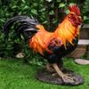 Ebros Gift Large Rural Rustic Country Farmland Morning Crow Alpha Rooster Statue 15.25" Tall Taxidermy Chicken Home Decor Sculpture Western Farmers Nature Lovers and Chicken Fans view 2