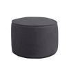 WinDot Round Pouf Foot Stool Ottoman Removable Washable Foot Rest Bean Bag Floor Chair for Living Room Bedroom Nursery Kids Room Home Decor (Darkgrey) view 1