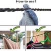 2 Pack Tri-Braided Cord Clothes Line Clothes Drying Rope Travel Clothesline Windproof Clothes Line for Longer Trips Where You Need to do Laundry in Your Room or Camping - No Hanger Needed view 4