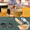 Air Fryer Liners Disposable 100 PCS-6.3 inches, Tiktok Must Have for Kitchen, Unbleached Non-Stick Baking Parchment Sheet view 2