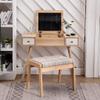 ARZARF Bedroom End of Bed Bench Solid Wood Bed End Stool Sofa Stool Rectangular High Stool Household Simple Bench Dining Table Stool Ottoman Couch Bench (Color : A, Size : 80x43x45cm) view 2