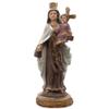 8" Our Lady of Mount Carmel Statue | Beautiful Christian Home Decor | Great Catholic Gift for First Holy Communion, Confirmation, Weddings, and Housewarming view 1