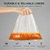 Syntus Slow Cooker Liners, 60 Count Cooking Bags Large Size Disposable Pot Liner Plastic Bag, Fit 3QT to 8QT for Slow Cooker Cooking Trays, 13"x 21", 60 Liners view 3
