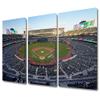 TUMOVO Baseball Stadium Skyline Wall Art for Living Room O.Co Arena Wall Decor Sports Field Framed Wall Painting Canvas Prints House Decoration for Bedroom Modern Artwork Office Wall Art, 36" Wx24 H view 1
