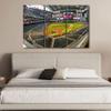 TUMOVO House Decorations Chase Field Wall Pictures for Living Room American Baseball Pictures Canvas Wall Art Modern Wall Painting 3 Panel Prints Wall Art on Canvas Framed Ready to Hang, 36" Wx24 H view 4