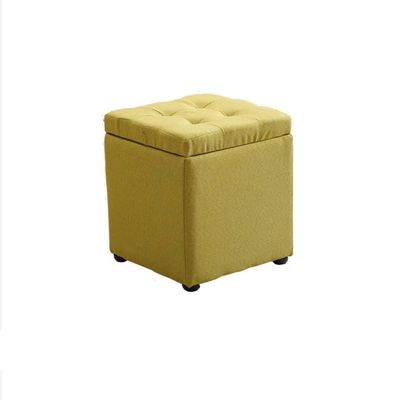 Bedroom End of Bed Bench Storage Sofa Stool Square Storage Stool Fabric Bed End Storage Stool Clothing Store Fitting Room Changing Shoe Stool Ottoman Couch Bench ( Color : A , Size : 30x30x35 CM )
