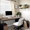 Kaboon 42x20 inches Tabletop, Solid One-Piece Desktop for Sit Stand Desk, Double Desks, L Desk DIY,Wood Countertop Home or Commercial Use,1 inch Thick, Eucalyptus/Rustic Wood, 20" D x 42" W view 2