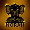 zouwii Personalized Elephant Night Light with Name, Baby Newborn Baptism Gifts for Boys & Girls Moon Lamp Custom Sleepy Elephant Night Light Sign view 1