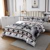 Aztec Bedspread African Tribal Horse Printed Quilted,Farm Animals Coverlet Set Ethnic Tribe Arrow Dream Catcher Quilt Set Queen,Southwest Native Exotic Nordic Style Room Decor view 3