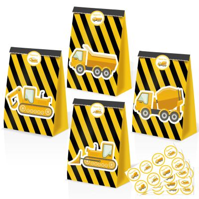 24pcs Construction Truck Themed Boys Birthday Party Supplies