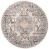 Martha Stewart x SAFAVIEH Area Rug Collection - 6'7" Round, Beige & Grey, Non-Shedding & Easy Cleaning, Ideal for Living Room, Bedroom, Office, Dining Space (MSR898B) view 3