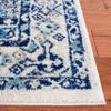 SAFAVIEH Area Rug 8x10 - Tulum Collection - Large - Ivory & Blue, Oriental Medallion Design, Non-Shedding & Easy to Clean, Ideal for Living Room, Bedroom, Dining Space (TUL286B) view 4