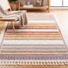 SAFAVIEH Area Rug 8x10 - Marrakech Collection - Large - Grey & Multi, Moroccan Boho Tribal Rustic Design, Non-Shedding & Easy Cleaning, Ideal for Living Room, Bedroom, Office, Dining Space (MRK570F) view 1
