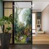 LXDWEI Decortive Window Film Privacy Rainforest Painting Static Cling Window Stickers No Glue Frosted Window Coverings Window Window Tint (W x L) 90x140cm(35.2"x55.1") view 2