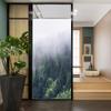 LXDWEI Decortive Window Film Privacy Forest Static Cling Window Stickers No Glue Frosted Window Coverings Window Window Tint (W x L) 90x140cm(35.2"x55.1") view 2