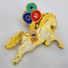 Feng shui Joyous Windhorse Amulet Keychain Lucky Keychain W5329 view 3