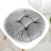 vctops 20" Round Bar Stool Cushion, Linen Fabric and Thick Padding, Comfortable Sitting for Round Wooden/Metal Stools Grey view 1