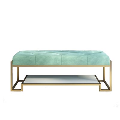 Bedroom End of Bed Bench Shoe change stool / shoe cabinet home door can sit shoe rack modern light luxury clothing store try shoe chair Nordic sofa bed end stool Ottoman Couch Bench ( Color : A , Size