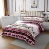Aztec Bedspread African Tribal Horse Printed Quilted,Farm Animals Coverlet Set Ethnic Tribe Arrow Dream Catcher Quilt Set Twin,Southwest Native Exotic Nordic Style Room Decor view 3