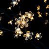 Christmas Tree 220 LEDs,Christmas Ornaments,Led Christmas Tree,Artificial Christmas Tree,Outdoor Indoor Holiday Decorations,Waterproof and Stable, Warm White Light Cherry Blossom 86.6" view 4