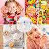 300-piece Cake pop Sticks Set, 100 Candy Bags, 100 Lollipop Sticks with 100 Twist Ties for Sweets, Pastries, Biscuits, Sweets (Colourful) view 4
