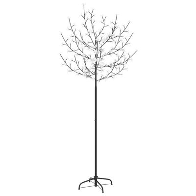 Christmas Tree 200 LEDs,Christmas Ornaments,Led Christmas Tree,Artificial Christmas Tree,Outdoor Indoor Holiday Decorations,Waterproof and Stable, Warm White Light Cherry Blossom 70.9"