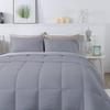 1Pcs Comforter 100% Egyptian Cotton 800 Thread Count - Super King Plus Size (120" x120") Inch,Soft and Breathable Comforter - Silver Solid view 3