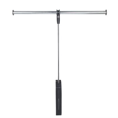 Adjustable Pull Down Closet Rod, Wardrobe Lift Collapsible Aluminium Retractable Cabinet Rail Lifter Hanger Organizer Storage System for Wardrobe Bedroom,S1,890to1210mm