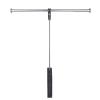 Adjustable Pull Down Closet Rod, Wardrobe Lift Collapsible Aluminium Retractable Cabinet Rail Lifter Hanger Organizer Storage System for Wardrobe Bedroom,S1,890to1210mm view 1