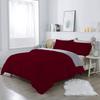 1Pcs Comforter 100% Egyptian Cotton 800 Thread Count - Super King Plus Size (120" x120") Inch,Soft and Breathable Comforter - Burgundy Solid view 1