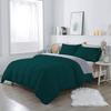 1Pcs Comforter 100% Egyptian Cotton 800 Thread Count - Super King Plus Size (120" x120") Inch,Soft and Breathable Comforter - Teal Solid view 1