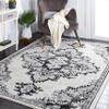 SAFAVIEH Area Rug 8x10 - Tulum Collection - Large - Ivory & Black, Medallion Design, Non-Shedding & Easy to Clean, Ideal for Living Room, Bedroom, Dining Space (TUL278A) view 1