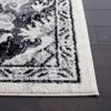 SAFAVIEH Area Rug 8x10 - Tulum Collection - Large - Ivory & Black, Medallion Design, Non-Shedding & Easy to Clean, Ideal for Living Room, Bedroom, Dining Space (TUL278A) view 4