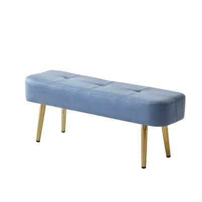 Bedroom End of Bed Bench Upholstered Bed End Stool Bedroom Living Room Door Changing Shoe Stool Sofa Footstool Simple Long Strip Shoe Stool Home Low Stool Ottoman Couch Bench ( Color : A , Size : 80x3