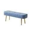 Bedroom End of Bed Bench Upholstered Bed End Stool Bedroom Living Room Door Changing Shoe Stool Sofa Footstool Simple Long Strip Shoe Stool Home Low Stool Ottoman Couch Bench ( Color : A , Size : 80x3 view 1