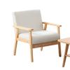 Bahamas 25" W Beige Linen Fabric Chair view 1