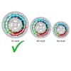 TREE MAISON CORONATING HOMES Acrylic Vastu Shakti Chakra | Size- 12 Inch | Featuring 45 Devtas |16 Attributes | Health Chart | Rajas, Sattav, Tamas for Vastu Remedy | Vastu Shakti Chakra | Pack of 1 view 4