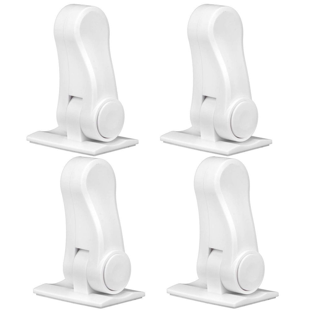 Child Safety Lock Baby Protector,4pcs Kids Door Handle, for Cabinet Wardrobe Drawer Window Toilet Fridge Baby Proofing,No Trapped Fingers Easy to Install, 4pcs Kids Door Handle,Child Safety Lock