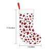 SUROLA Ladybug Christmas Stocking,Xmas Decorations 18" Large Hanging Stockings Print Polyester view 4