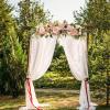 Flower Arch Decor,Artificial Rose Flower Swag for Decoration | Rose Flower Runner Garland for Wedding Arch Table Centerpieces Door Wall Decor Veegap view 3