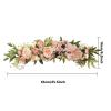Flower Arch Decor,Artificial Rose Flower Swag for Decoration | Rose Flower Runner Garland for Wedding Arch Table Centerpieces Door Wall Decor Veegap view 4