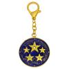 2023 Annual Amulet With 5 Stars Keychain Feng Shui Keychain W5319 view 1
