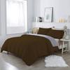 1Pcs Comforter 100% Egyptian Cotton 800 Thread Count - Super King Plus Size (120" x120") Inch,Soft and Breathable Comforter - Chocolate Solid view 1