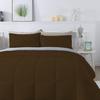 1Pcs Comforter 100% Egyptian Cotton 800 Thread Count - Super King Plus Size (120" x120") Inch,Soft and Breathable Comforter - Chocolate Solid view 3