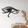 JILIP Eye of Horus Wall Art Sculptures, Hanging Wall Silhouette Decor, 3D Abstract Wall Art Signs, Outdoor Indoor Home Decor Plaque (Size : 23.6IN/60cm) view 3