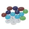 Heart Healing Crystals 16Pcs Inspirational Stones Worry Stones Party Rocks Decorative Stone with Words view 1