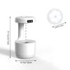 Anti-Gravity Water Droplet Humidifier, 27 Oz Cool Mist Humidifier, Fog Visible Air Humidifier, 8H Timing, Quiet Energy-Saving Shutdown Protection, LED Display Screen, TYPE-C (White) view 2